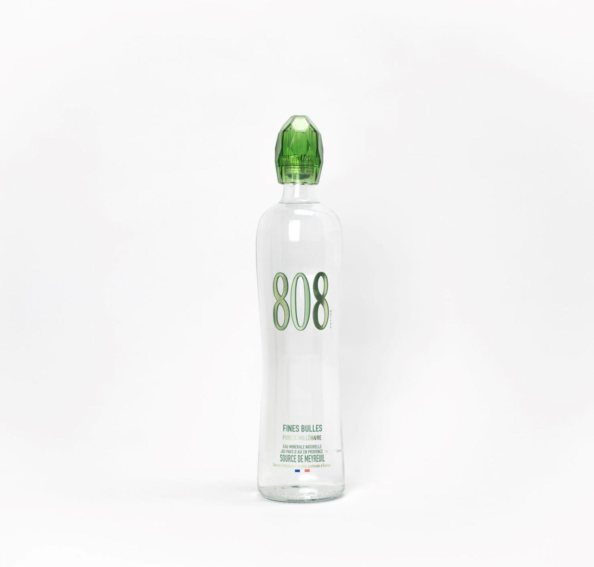 The most beautiful bottle of water in the south of France? The design of 808 Water in Aix-En-Provence