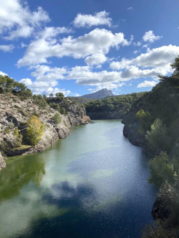 A source of natural mineral water in a unique place in the south of France